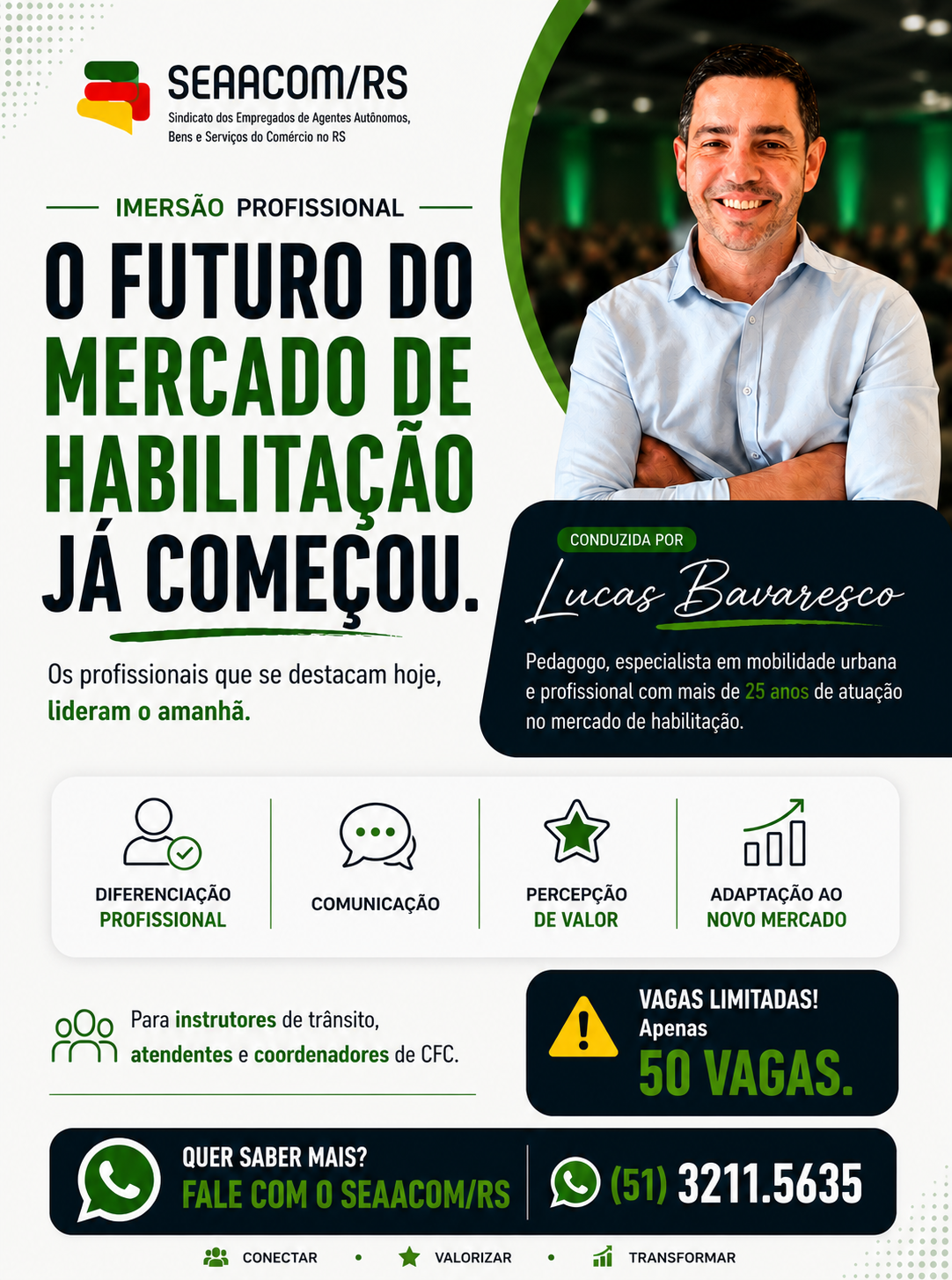 FIQUE ATENTO E PARTICIPE - PARA TRABALHADORES EM CFC's